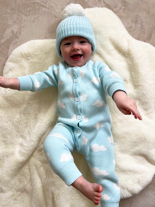 Soft Skies Romper